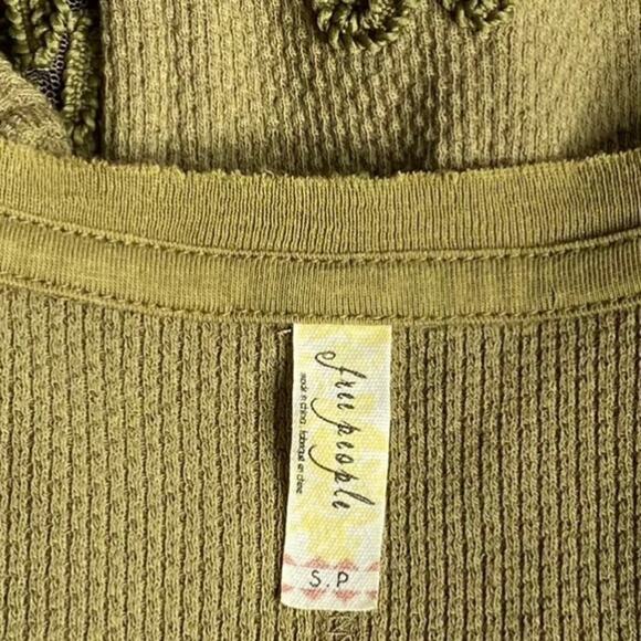 Free People Masquerade Cuff Long-Sleeve Thermal Tee - Picture 10 of 13